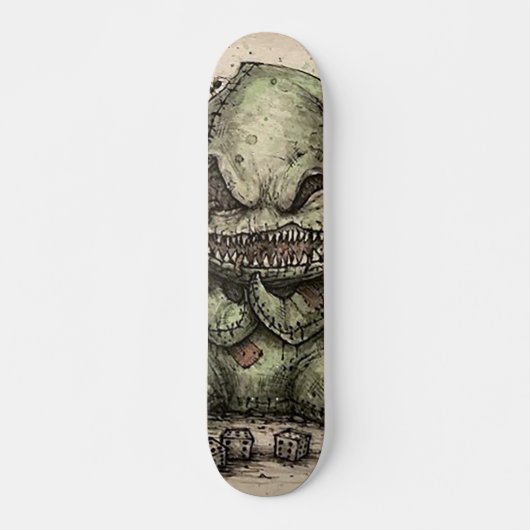 Skateboard "Viens jouer" Teddy (Devant)