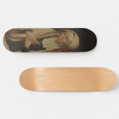Skateboard Vierge Marie voilée (par Lucas van Leyden) (Horz)