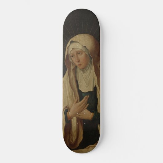 Skateboard Vierge Marie voilée (par Lucas van Leyden) (Recto)