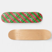 Skateboard Vilain pull motif sonnettes Joyeux fils Xmas (Horz)