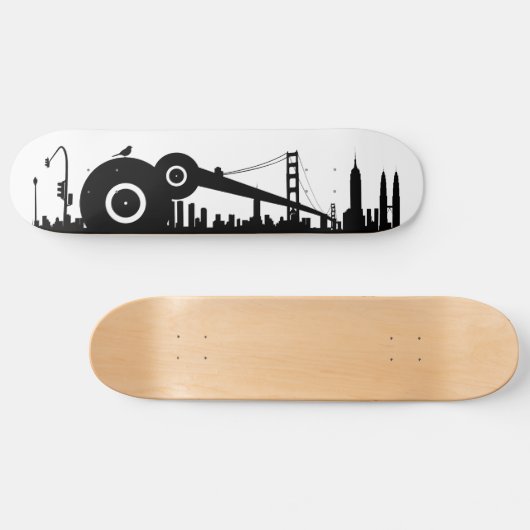 Skateboard Ville de moineau (Horz)