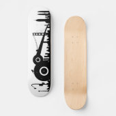 Skateboard Ville de moineau (Recto)