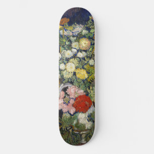 Skateboard Vincent van Gogh - Bouquet de fleurs dans un vase