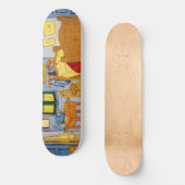 Skateboard Vincent van Gogh - Chambre de Vincent à Arles (Recto)