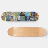 Skateboard Vincent van Gogh - chefs-d'oeuvre Mosaic Patchwork (Horz)