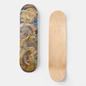 Skateboard Vincent van Gogh - Fleurs de soleil coupées en qua (Recto)