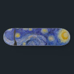 Skateboard Vincent Van Gogh - La nuit étoilée<br><div class="desc">The Starry Night / La nuit etoilee - Vincent Van Gogh en 1889</div>