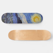 Skateboard Vincent Van Gogh - La nuit étoilée (Horz)