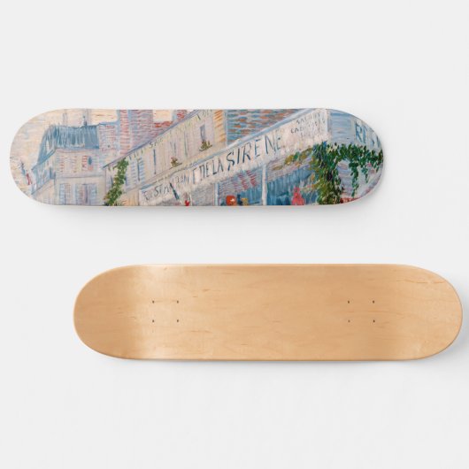 Skateboard Vincent van Gogh - Le Restaurant de la Sirene (Horz)