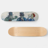 Skateboard Vincent van Gogh - Les buveurs, après Daumier (Horz)