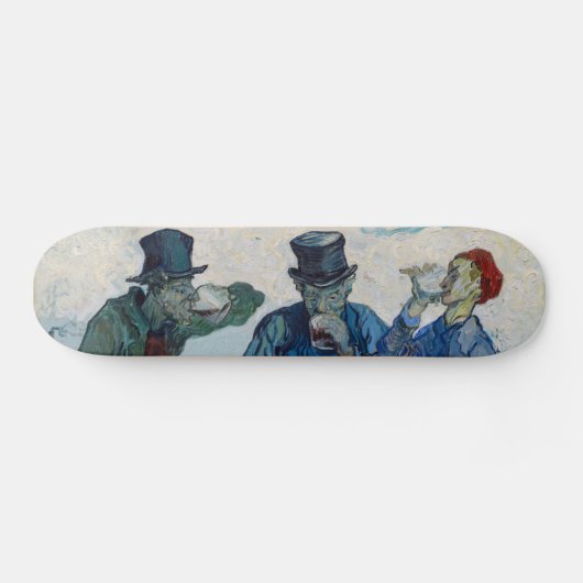 Skateboard Vincent van Gogh - Les buveurs, après Daumier (Horz)