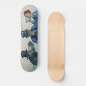 Skateboard Vincent van Gogh - Les buveurs, après Daumier (Recto)