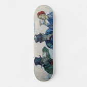 Skateboard Vincent van Gogh - Les buveurs, après Daumier (Recto)