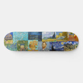 Skateboard Vincent Van Gogh - Masterpieces Patchwork (Horz)