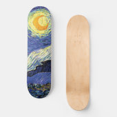 Skateboard Vincent Van Gogh Nuit étoilée (Recto)