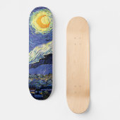 Skateboard Vincent Van Gogh Nuit étoilée (Recto)