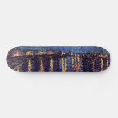 Skateboard Vincent van Gogh - nuit étoilée sur le Rhône (Horz)
