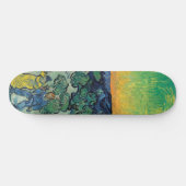 Skateboard Vincent van Gogh - Paysage Lune avec couple (Horz)