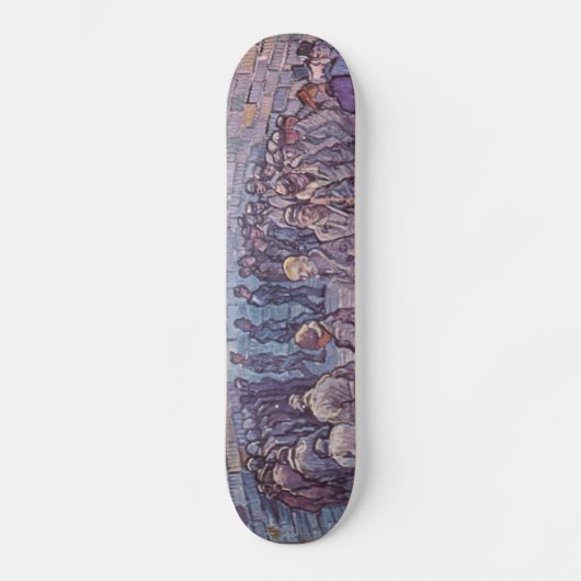 Skateboard Vincent van Gogh - rond des prisonniers (Recto)