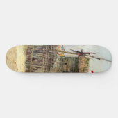 Skateboard Vincent van Gogh - Scène de rue à Montmartre (Horz)