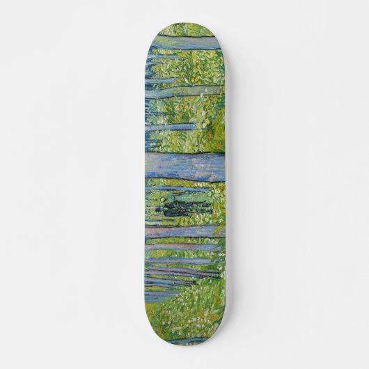 Skateboard Vincent van Gogh - Sous-croissance à deux chiffres (Devant)