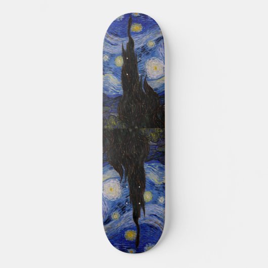 Skateboard Vincent Van Gogh - The Starry night (Recto)
