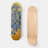 Skateboard Vincent van Gogh - Vase avec Irises (Recto)