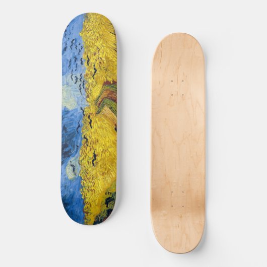 Skateboard Vincent van Gogh - Wheatfield with Crows (Recto)