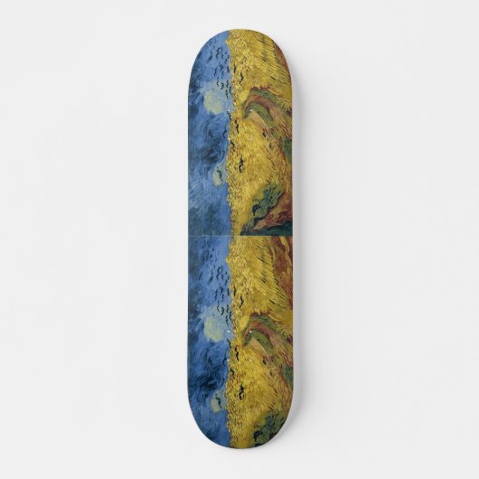 Skateboard Vincent van Gogh's Wheat Field with Crows (1890) (Devant)
