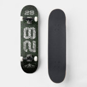 Skateboard Vingt-huit 4/4 (Recto)
