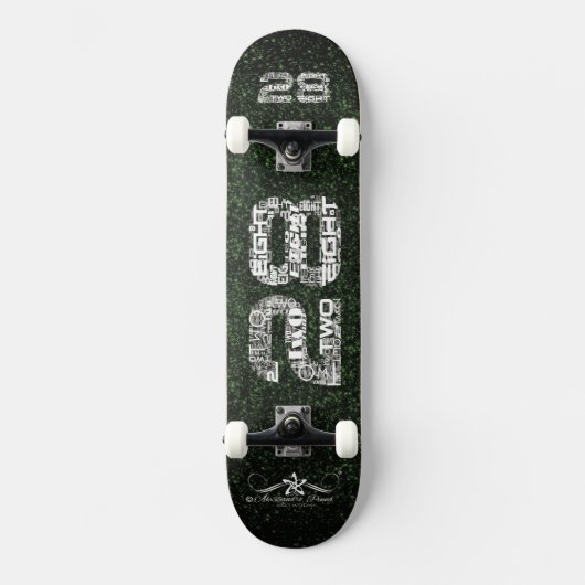 Skateboard Vingt-huit 4/4 (Recto)
