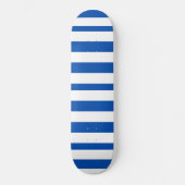 Skateboard Vintage Classic Bleu & Blancs (Recto)