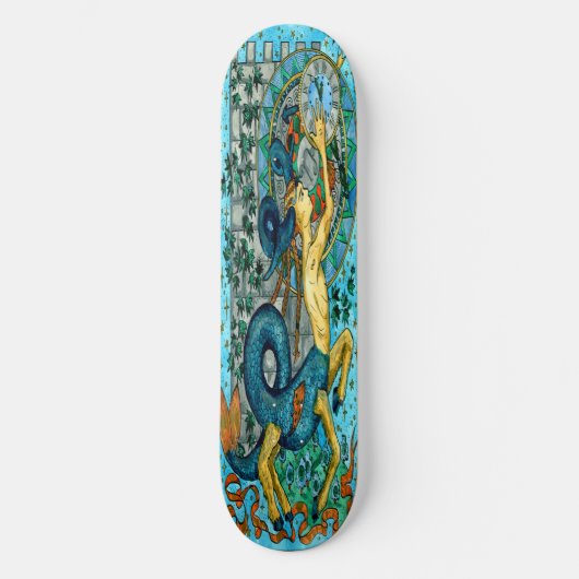 skateboard Vintage Elegant Capricorn (Recto)