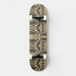 Skateboard Vintage France Cannes la Cible de flechettes de pl