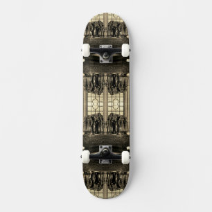 Skateboard Vintage France Paris Invalides tombe brune