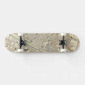 Skateboard Vintage Map of Florence Italy (Horz)