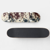 Skateboard Vintage Stars Wood (Horz)