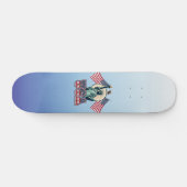 Skateboard Vintage, Statue de la Liberté (Horz)