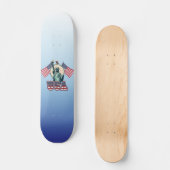 Skateboard Vintage, Statue de la Liberté (Recto)