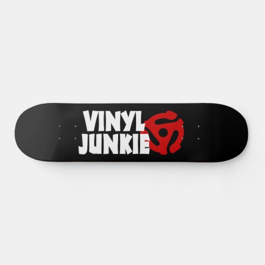 Skateboard Vinyl Junkie (Horz)