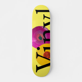 Skateboard vinyle de fruits