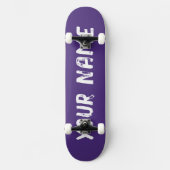 Skateboard Violet (Recto)