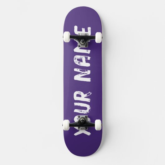 Skateboard Violet (Recto)