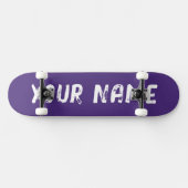 Skateboard Violet (Horz)