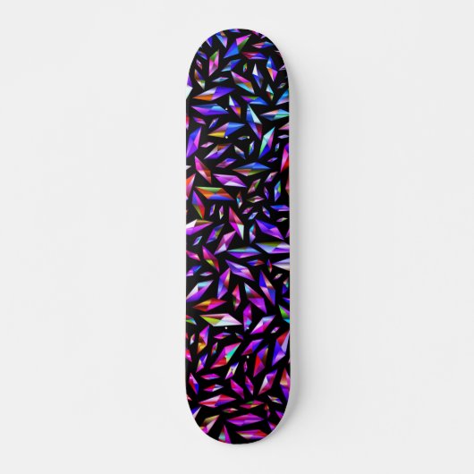 Skateboard Violet brisé   (Devant)