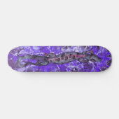 Skateboard Violet de BALI | éclaboussure violette (Horz)