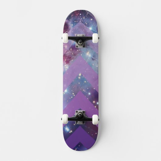 Skateboard Violet infini (Recto)