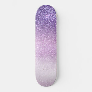 Skateboard Violet Lilac Pastel Purple ombre