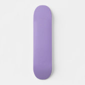 Skateboard Violet Pastel Clair Couleur Uni (Devant)