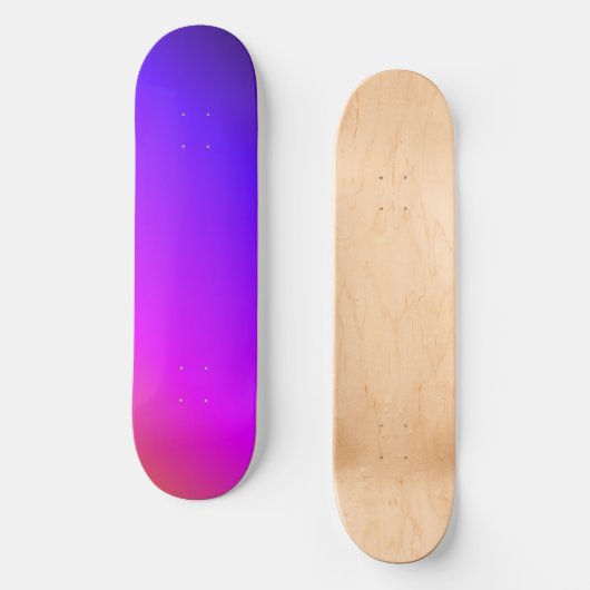 Skateboard Violet rose (Recto)
